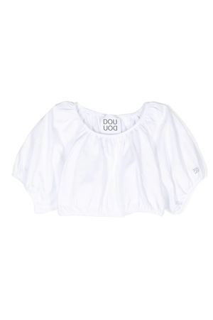 Blusa corta con spalle scoperte DOUUOD KIDS | DS8A11Z0761100